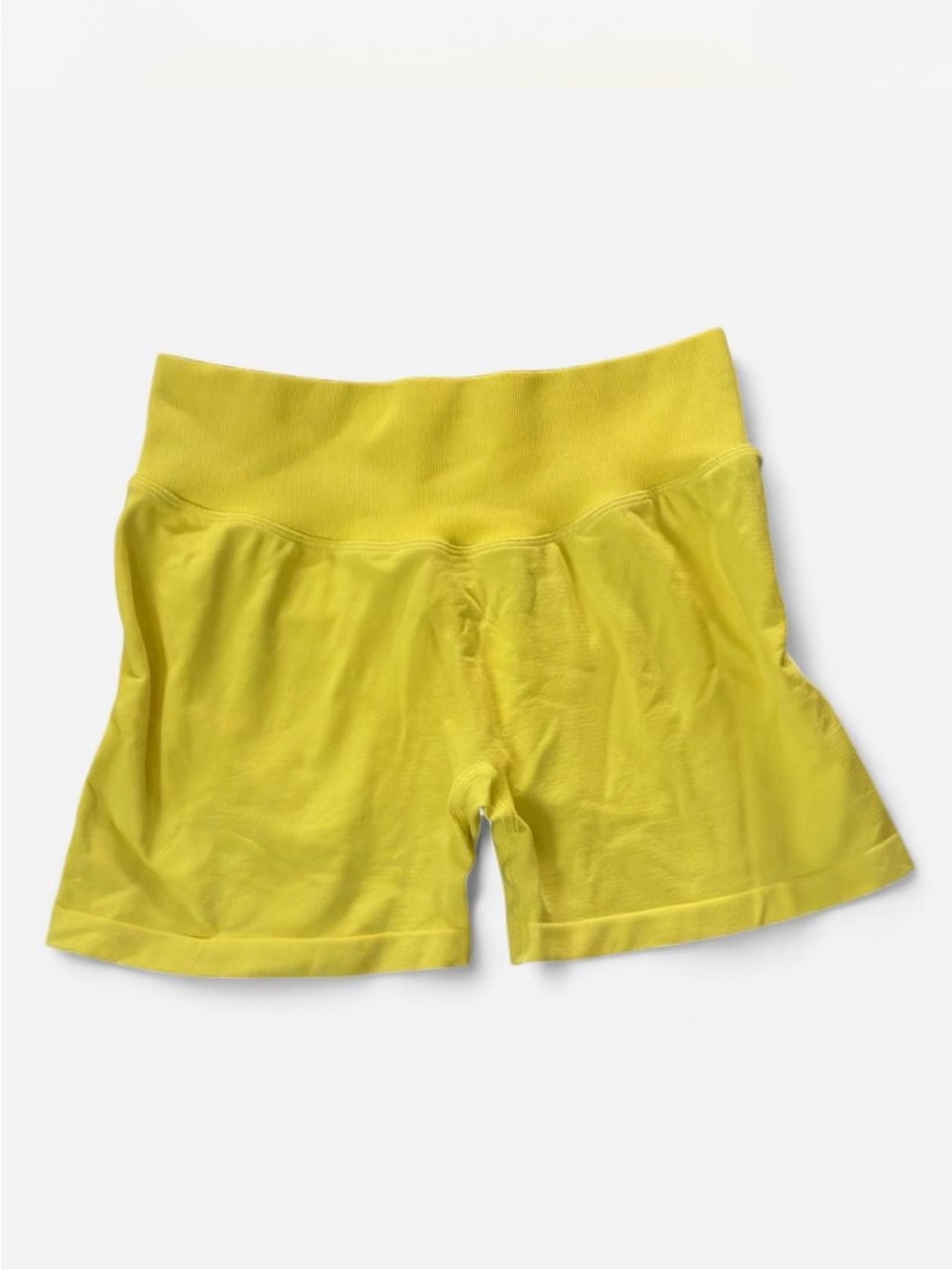 Violate the dress code yellow shorts